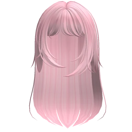 Anime Bangs Hair (Pink)