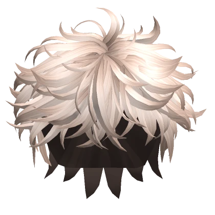 Cool Anime Boy Styled Hair in Platinum Blonde