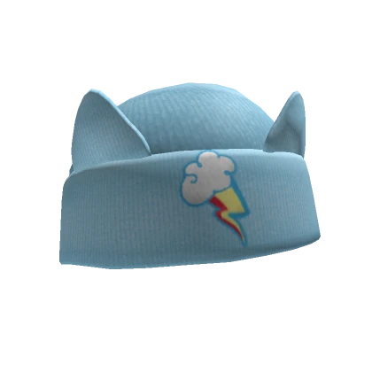 Blue Loyalty Pony Beanie