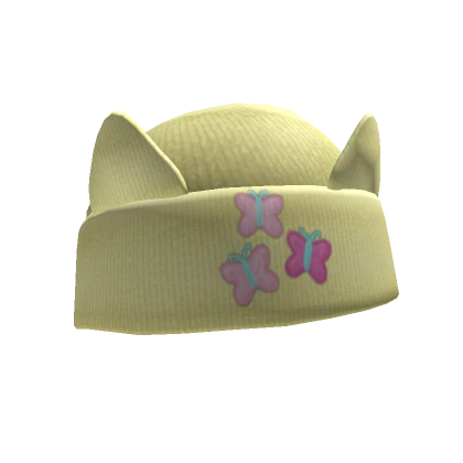 Yellow Shy Pony Beanie