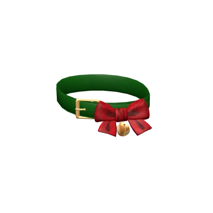 Christmas Collar Red Green