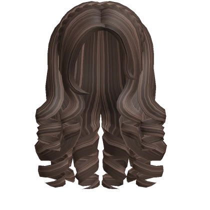 Resonant Curlette Hair (Brown & Blonde Highlights)