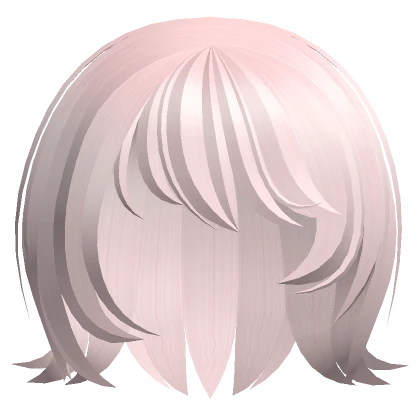 † wispy short fairy haircut pink