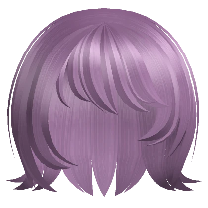 † wispy short fairy haircut light purple