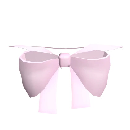 ♡ : 1.0 pink neck bow (fav)