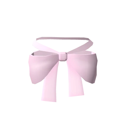 ♡ : 3.0 pink neck bow 