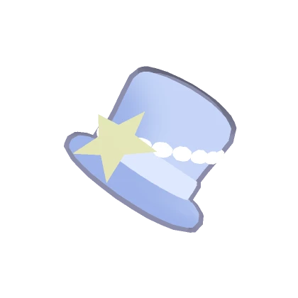 Mini Blue Top Hat