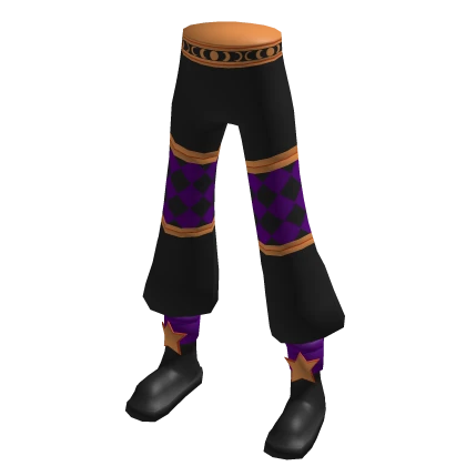 Purple Star Jester Pants