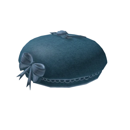 Beret Trendy Hat Blue