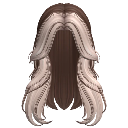 Two-Tone Pretty Girl Hair (Brown & Platinum)