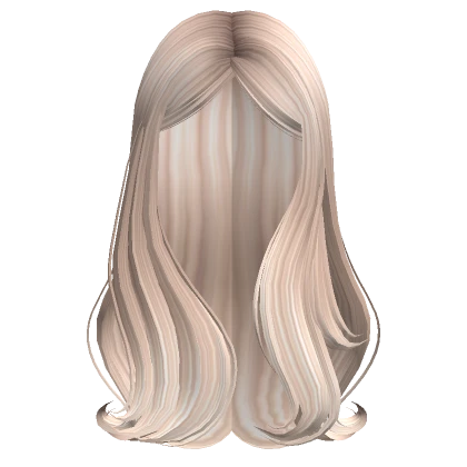 Long Dangerous Side Swept Hair (Platinum) 