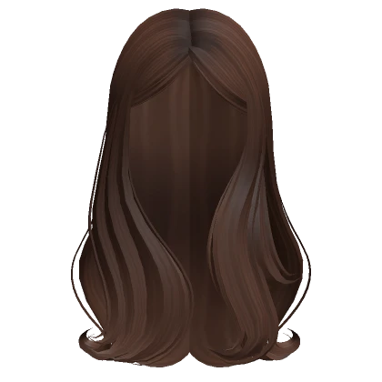 Long Dangerous Side Swept Hair (Brown) 