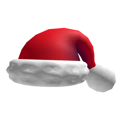 Fuzzy Red Santa Pom Christmas Hat