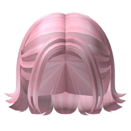 Elegant Short Girl Hair (Pink)