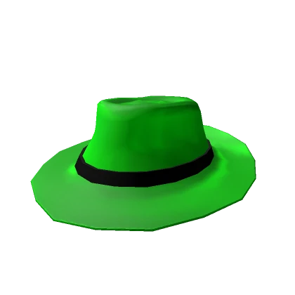 Luxury Green Fedora