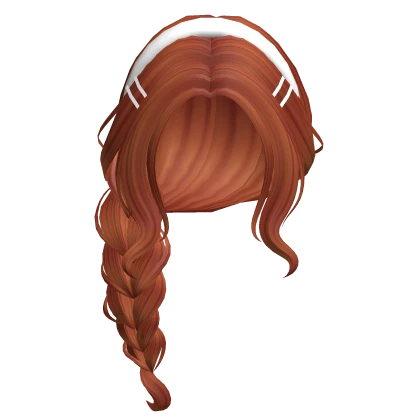 Preppy Side Braids (Ginger)
