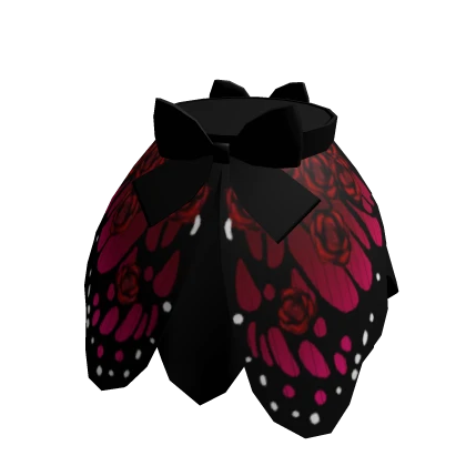 Blood Rose Butterfly Skirt 3.0
