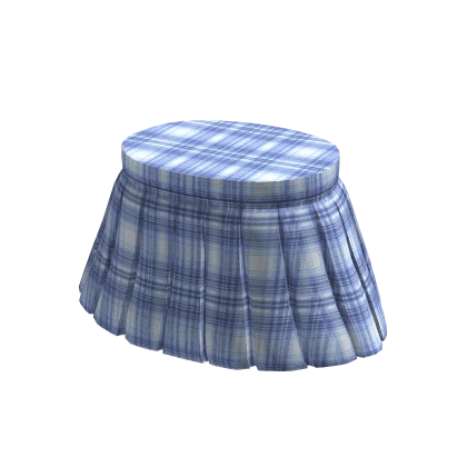 ʚ y2k plaid skirt blue
