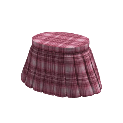 ʚ y2k plaid skirt dark pink