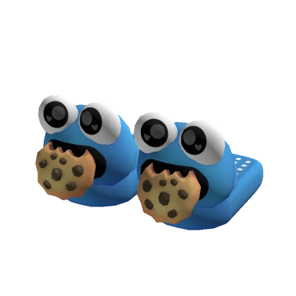 ♡ cookie muncher slippers