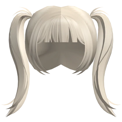 ♡ blonde cute emo pigtails ♡