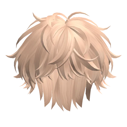 Fluffy Anime Boy Hair(Blonde)