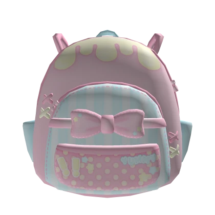 pink kawaii yummy cake backpack 3.0