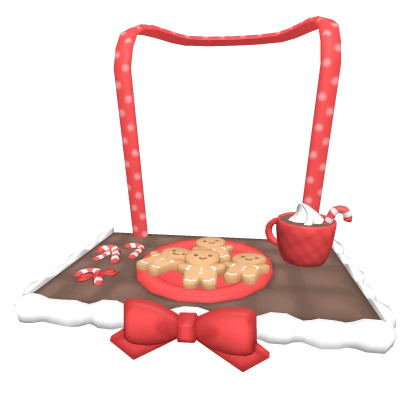 christmas gingerbread cookies tray 3.0 (red)