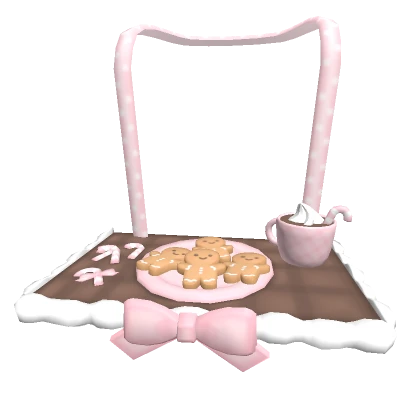 ♡ christmas gingerbread cookies tray 3.0 (pink)