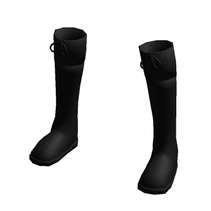 bLACK anime Boots