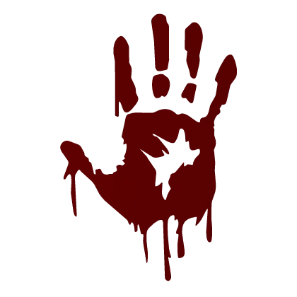 Halloween Hand Print