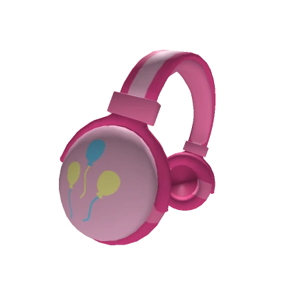 Party Pink Pony Headphones