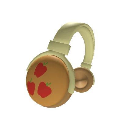 Apple Orange Pony Headphones