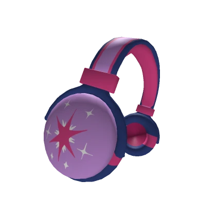 Magic Purple Pony Headphones