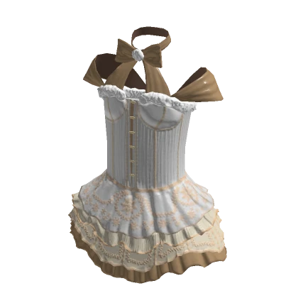 BerryBox Dec '23 Mistral White Corset Dress