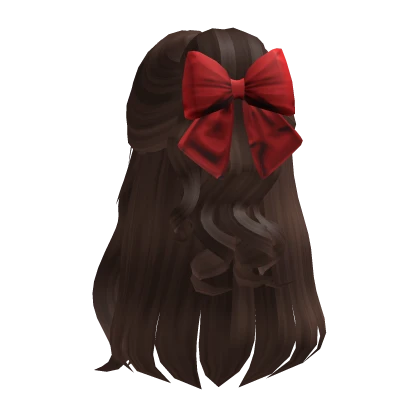 Christmas Doll Hair in Brown