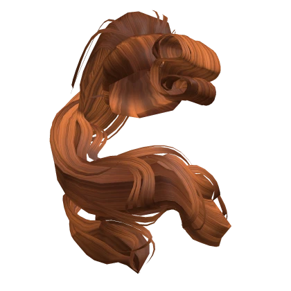 Aurora's very VERY long fluffy Ponytail Ginger