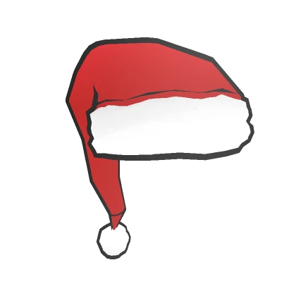 Santa's Cartoony Christmas Cheap Hat