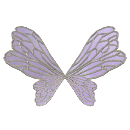 Pastel Purple Fairy Wings