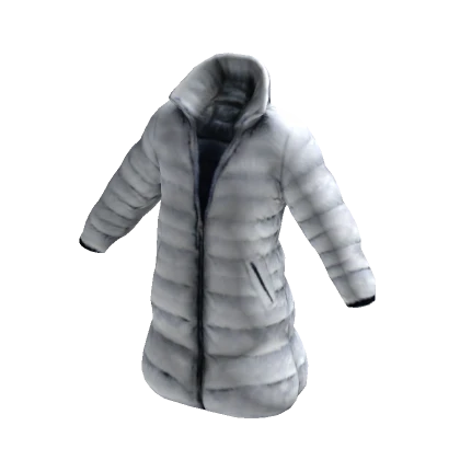 🧥 White Puffer Jacket 🧥