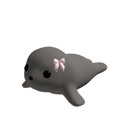 ♡ seal plushie (holdable)