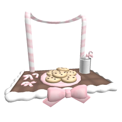 ♡ 1.0 christmas cookies snack tray (pink)