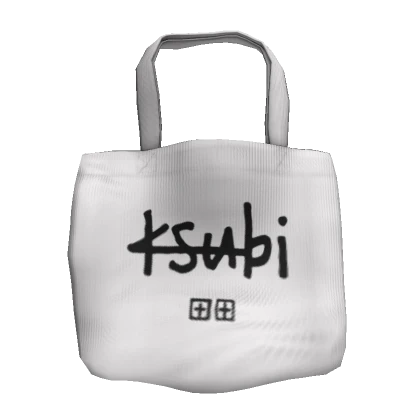 Ksubi Tote Bag in White [3.0]