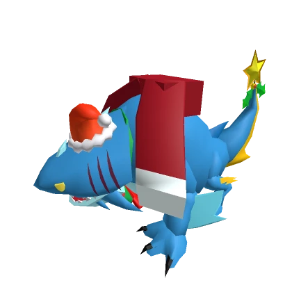 Christmas Shark Mount