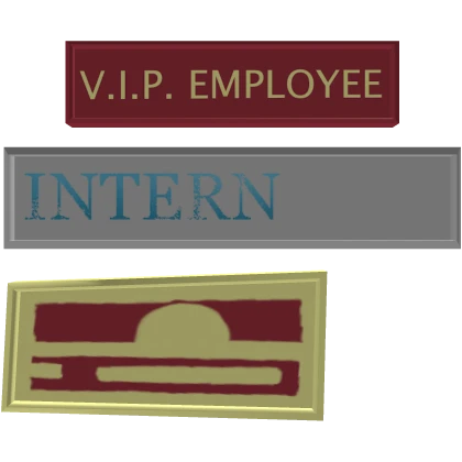 Lethal Intern Badges