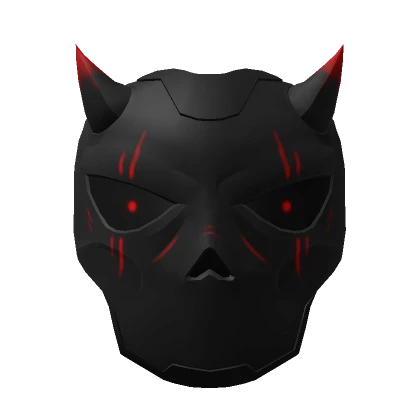 Cyber Devil Skull | Red