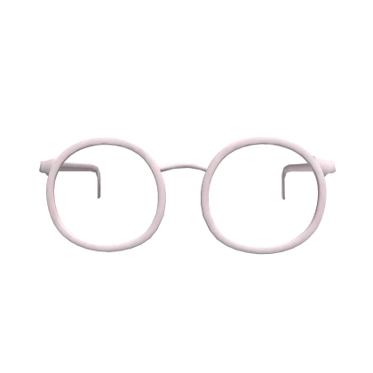 ♡ : (low) light pink jelly glasses 