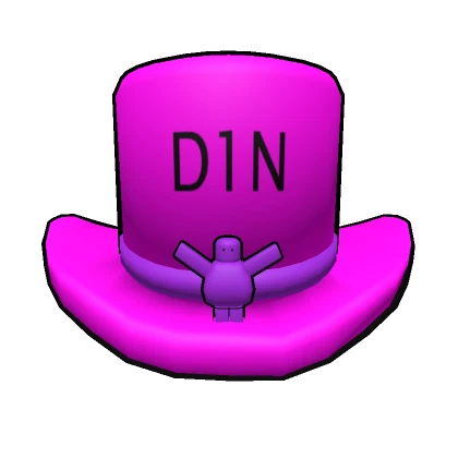 Din's Pink Majesty Tophat