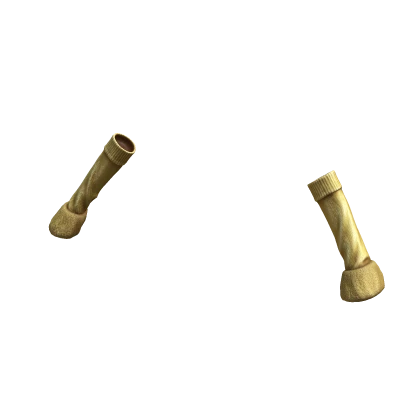 Cozy Fur Arm Warmers - Gold