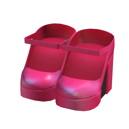 Pretty Platform Heels 3.0 - Hot Pink